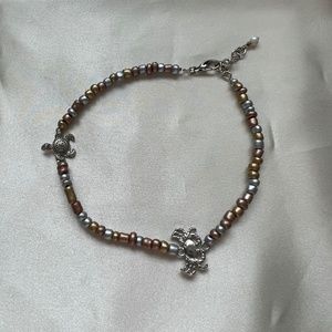 Beach themed anklet